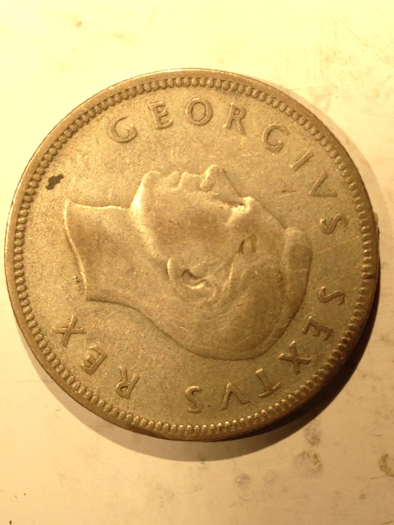 South Africa 1952 2 Shillings VG