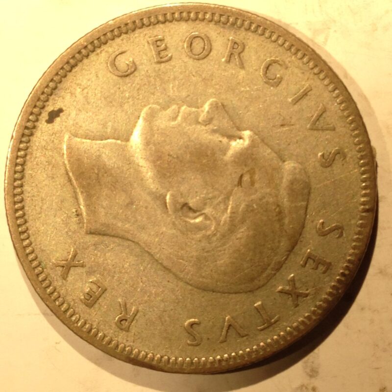 South Africa 1952 2 Shillings VG