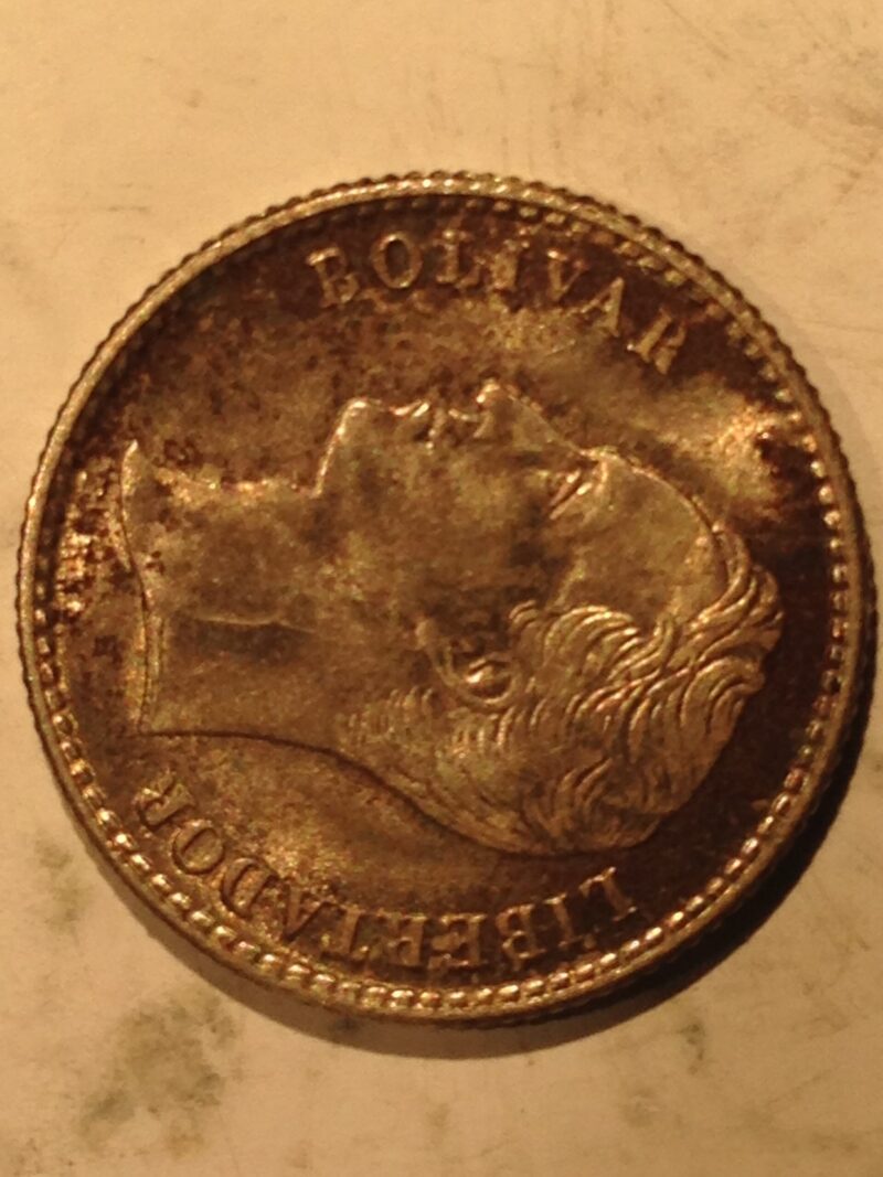 Venezuela 1954 50 Centimos MS-63