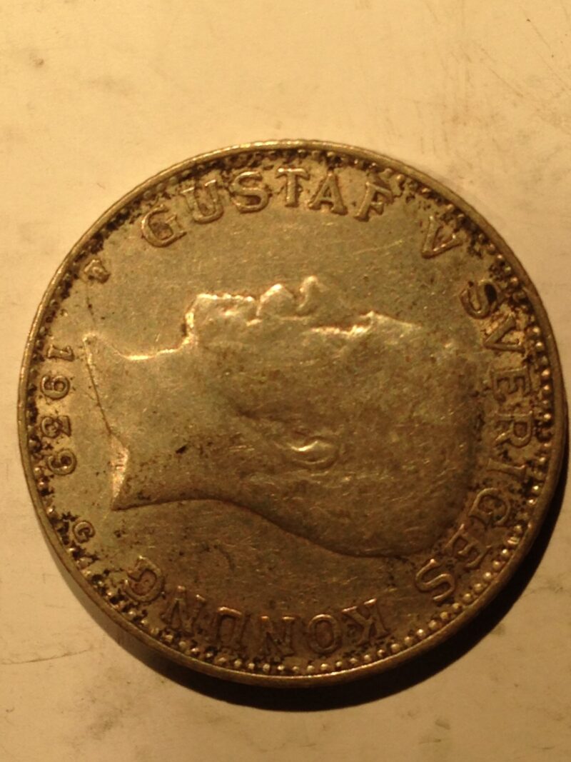 Sweden 1939 G Krona VF