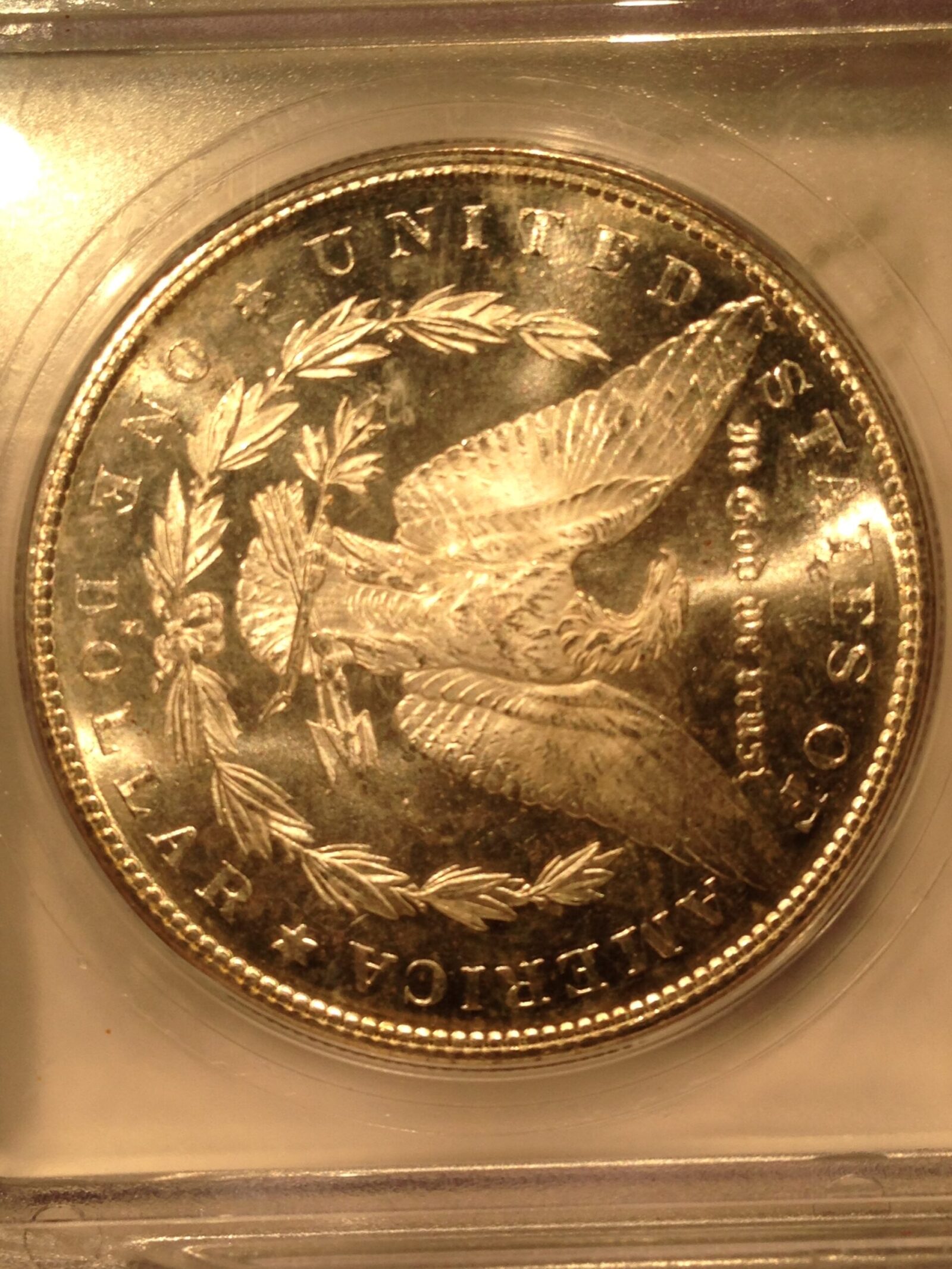 1882-S Morgan Silver Dollar ICG MS-64 - Image 2