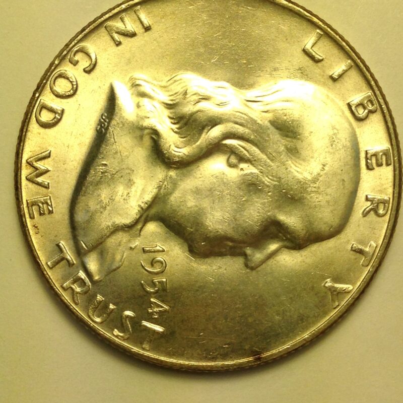 1954-D Franklin Half Dollar MS-64 FBL
