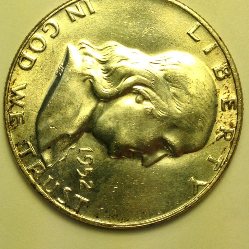 1952-D Franklin Half Dollar MS-64 FBL