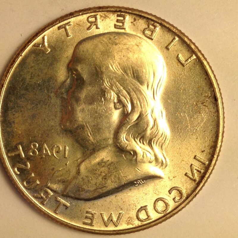 1948 Franklin Half Dollar BU
