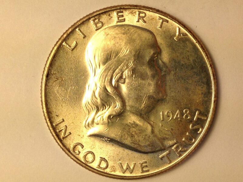 1948 Franklin Half Dollar BU