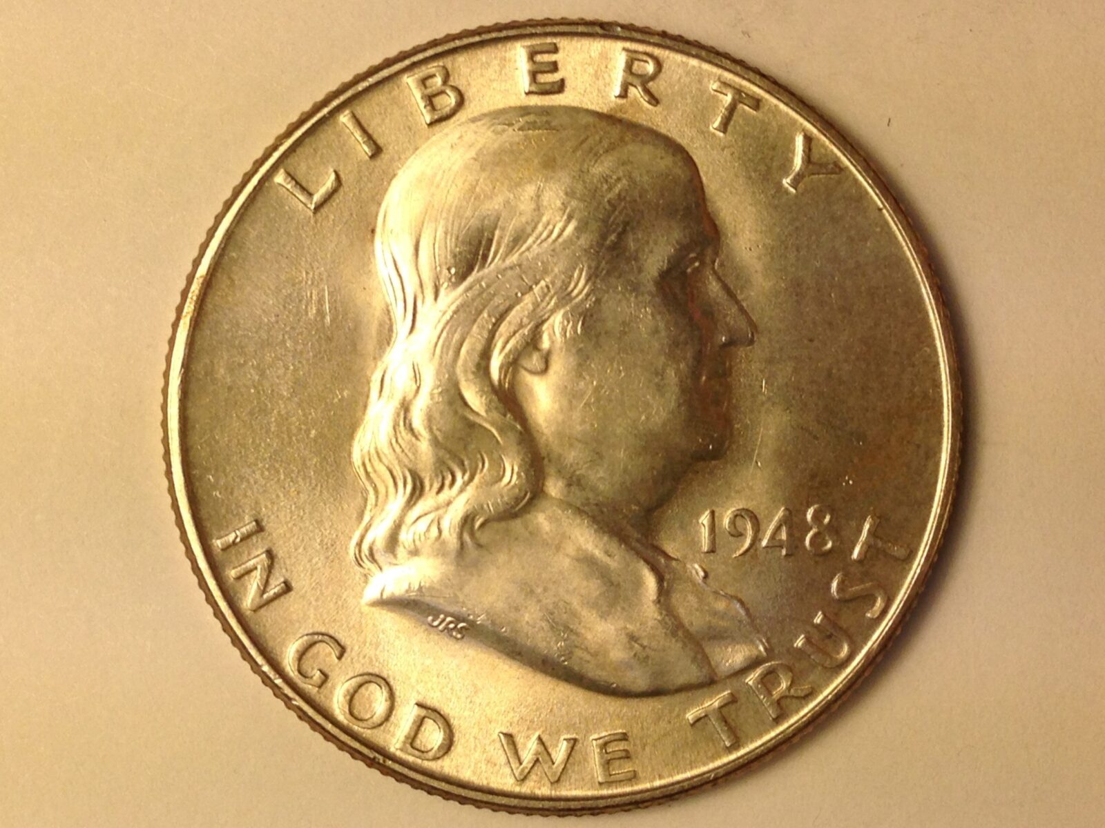 1948-D Franklin Half Dollar ChBU