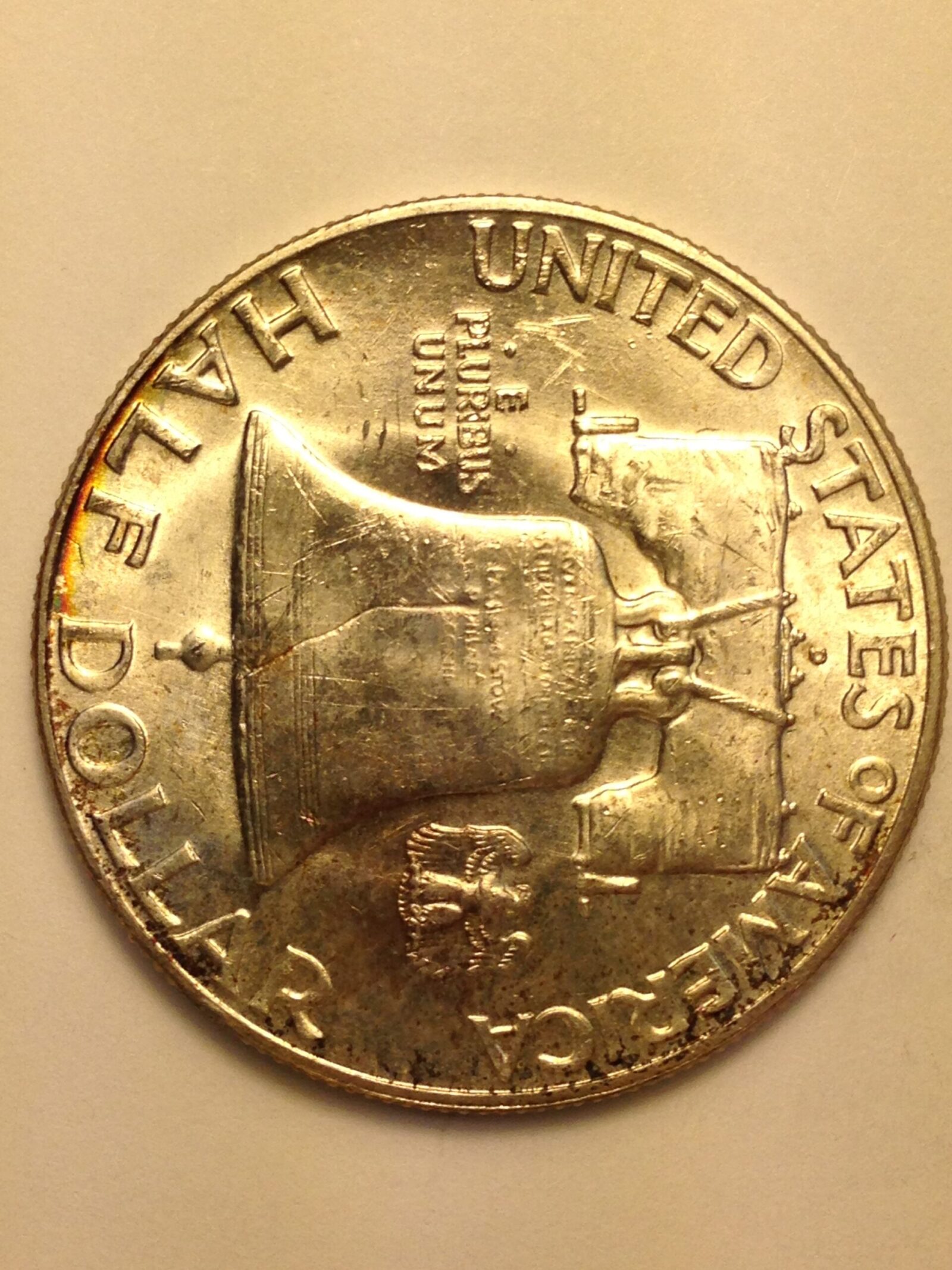 1949-D Franklin Half Dollar MS-63+ FBL - Image 2