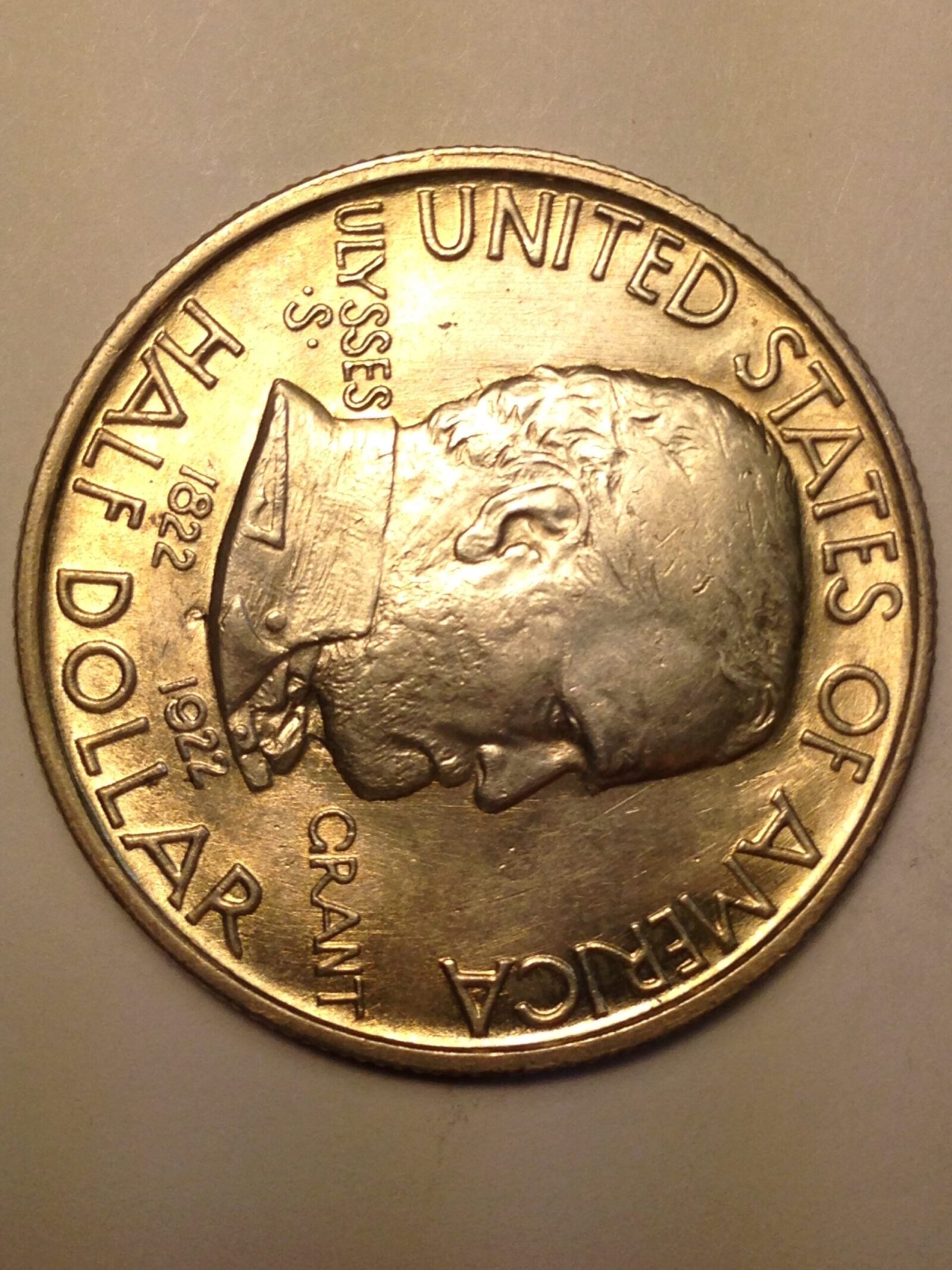 1922 Grant Commemorative Half Dollar MS-64