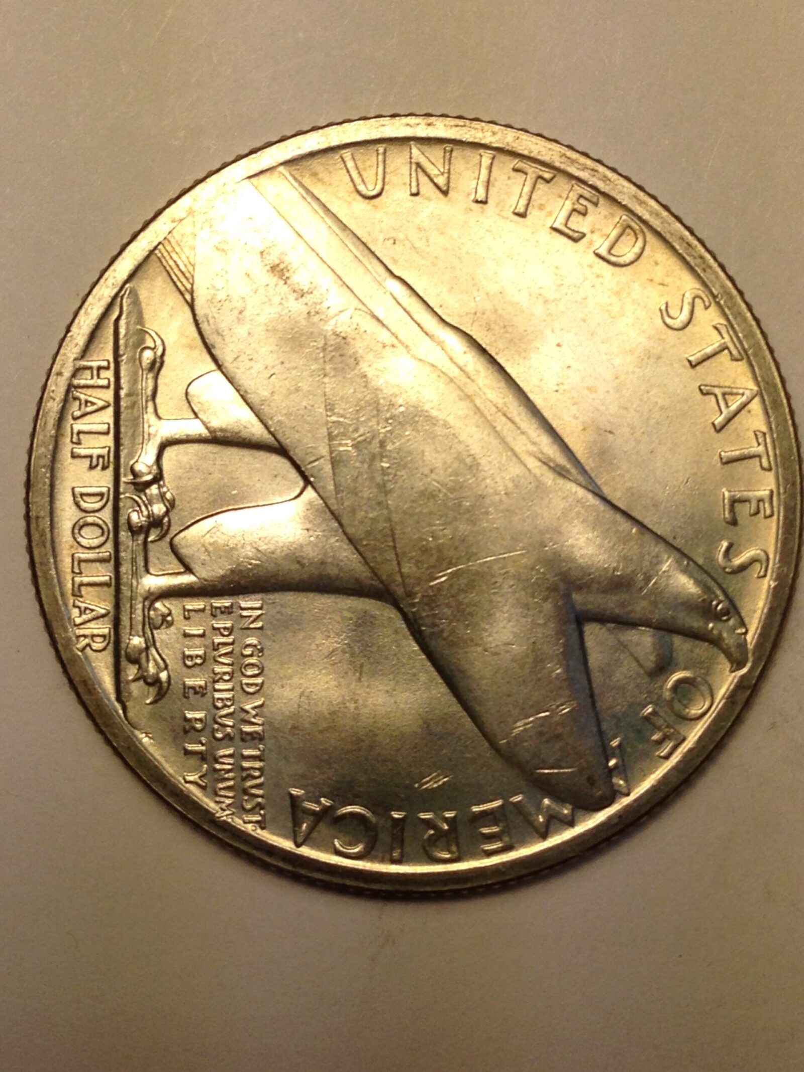 1936 Bridgeport Commemorative Half Dollar MS-65 - Image 2