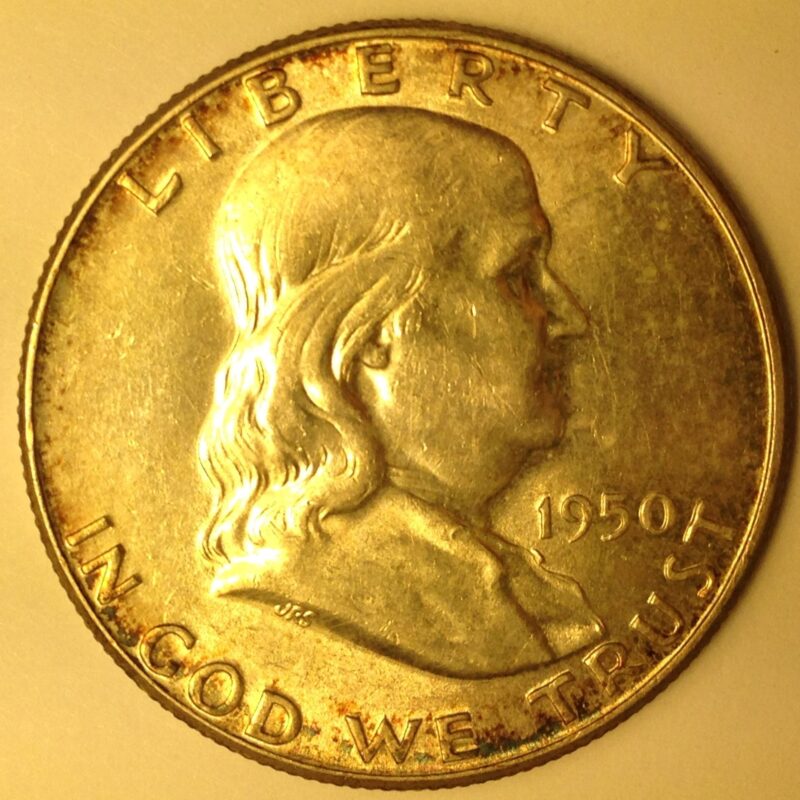 1950 Franklin Half Dollar BU