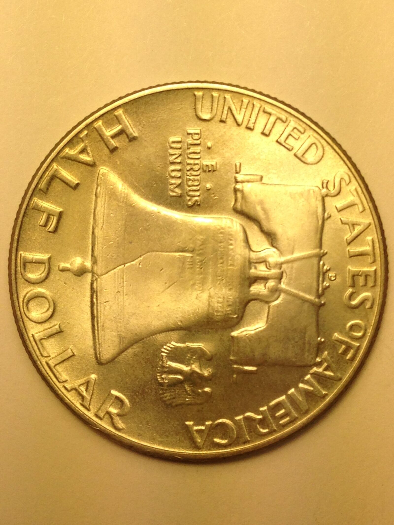 1950-D Franklin Half Dollar ChBU - Image 2