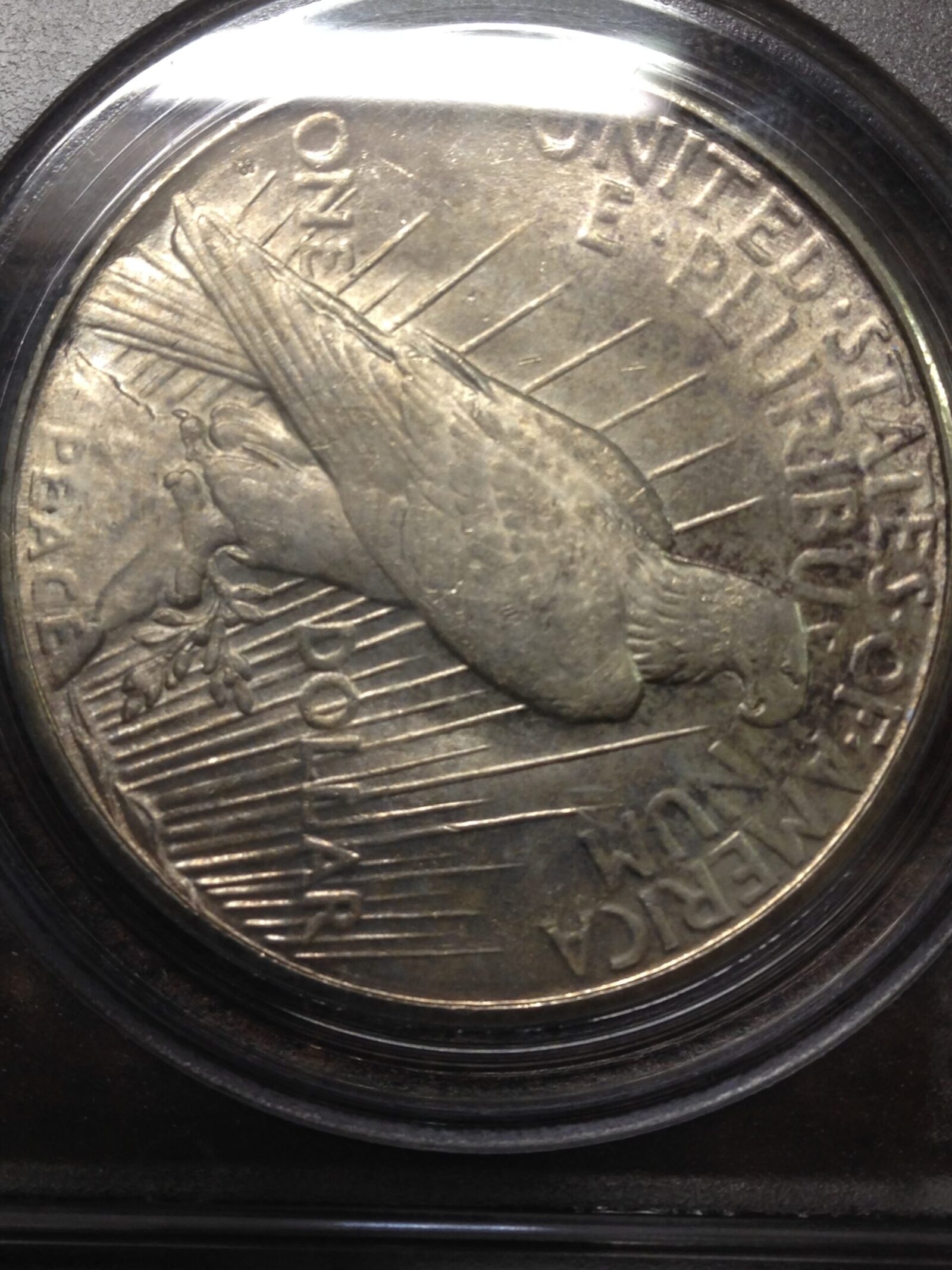 1925=S Peace Silver Dollar PCGS MS62 - Image 2