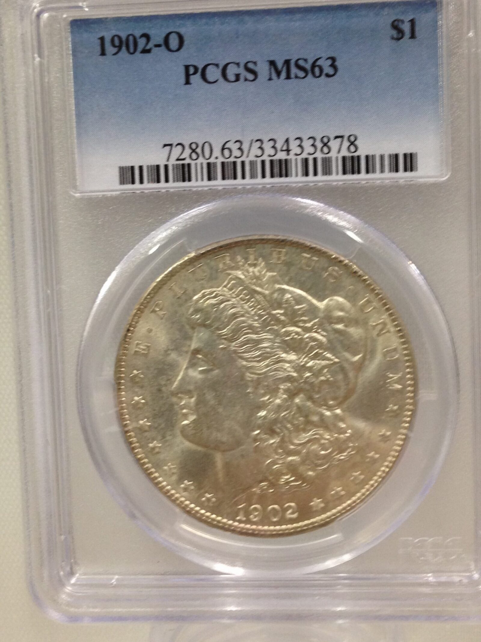 1902-O Morgan Silver Dollar PCGS MS63 - Image 4