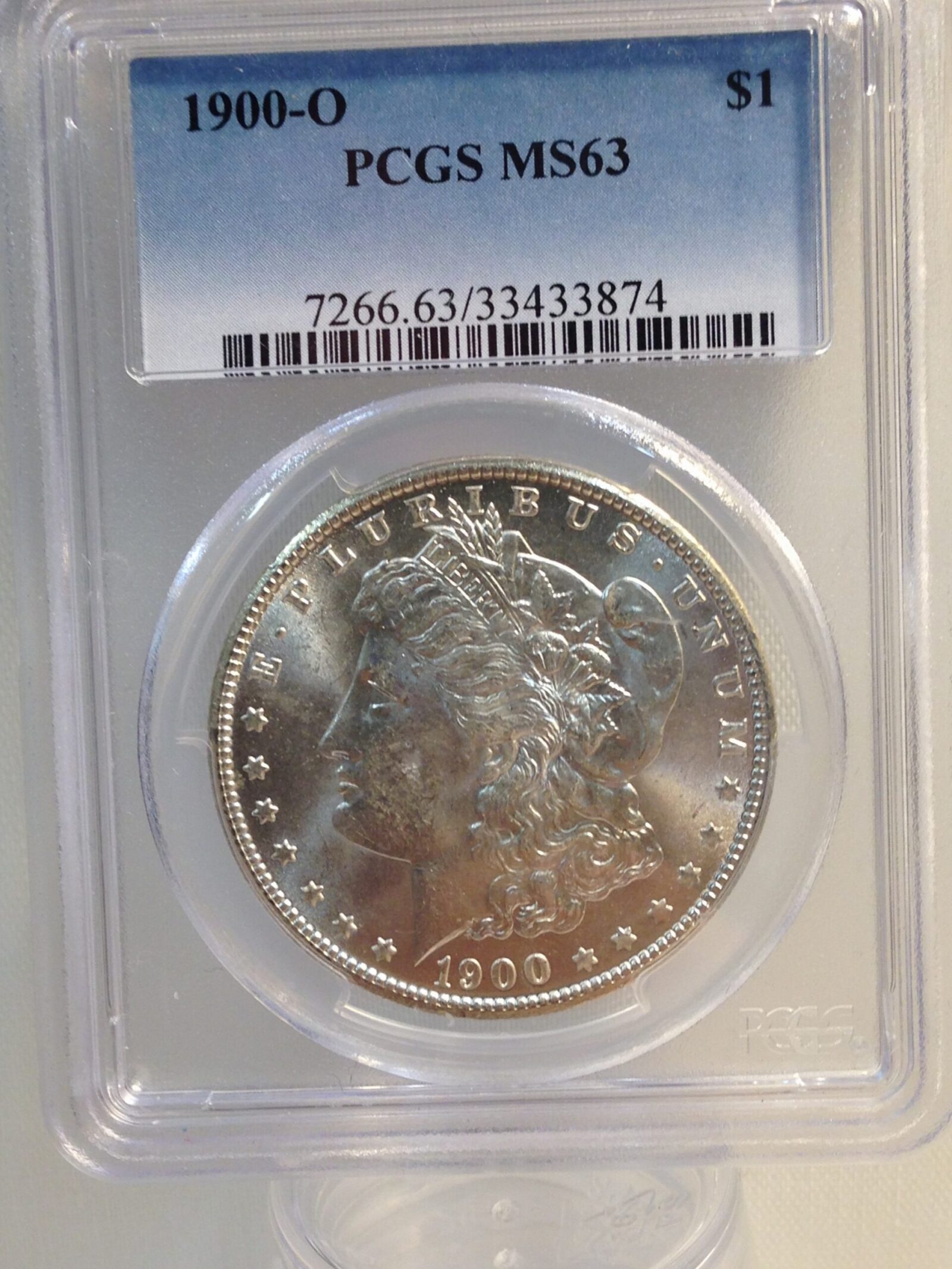 1900-O Morgan Silver Dollar PCGS MS63 - Image 3