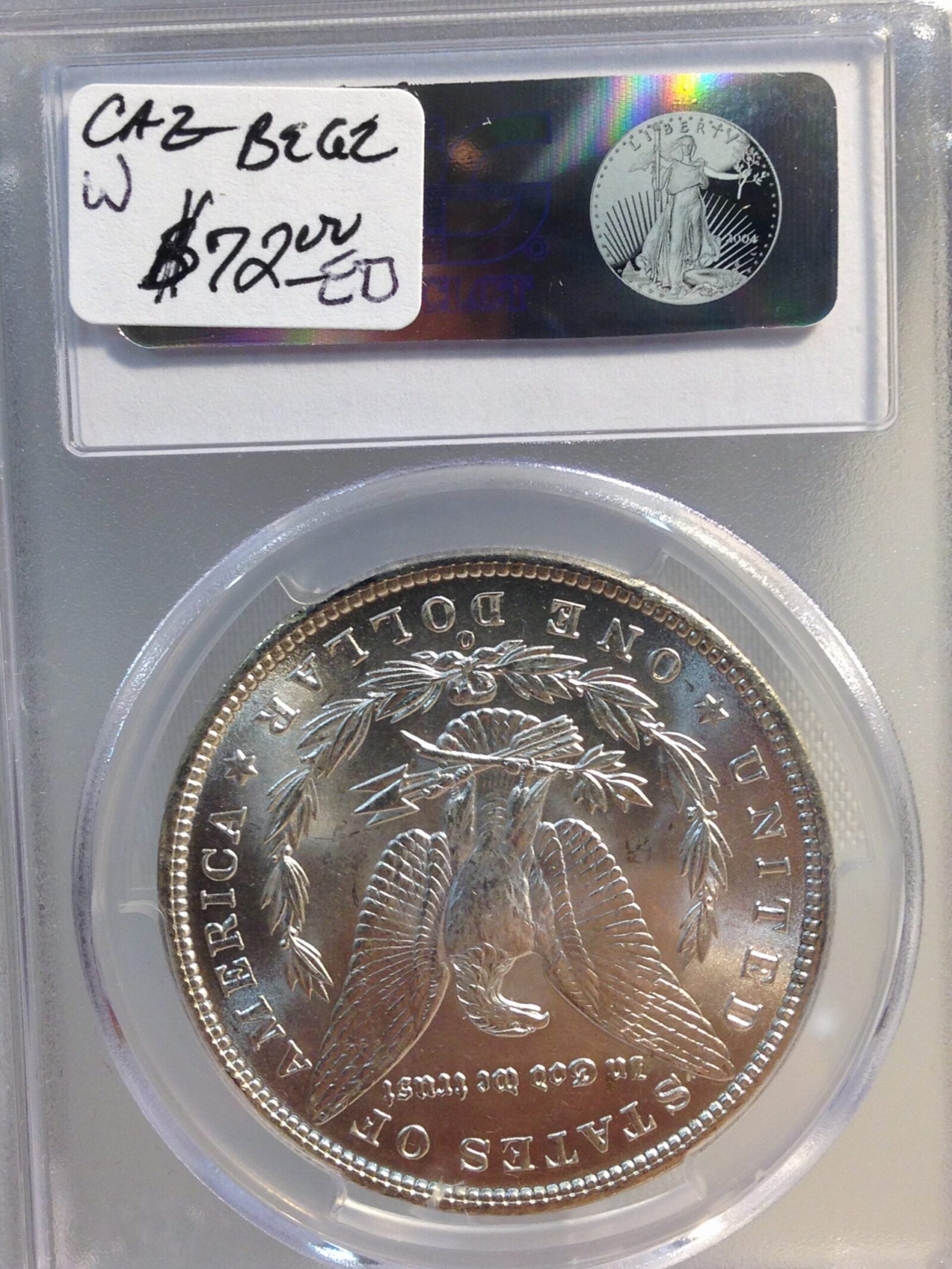 1900-O Morgan Silver Dollar PCGS MS63 - Image 4
