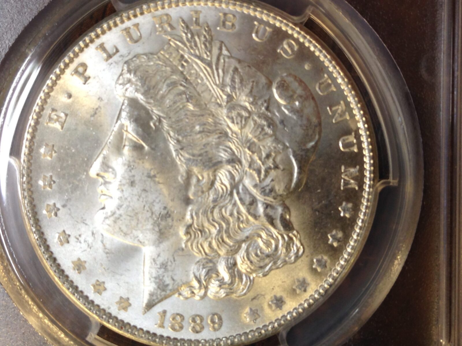 1889 Morgan Silver Dollar PCGS MS63