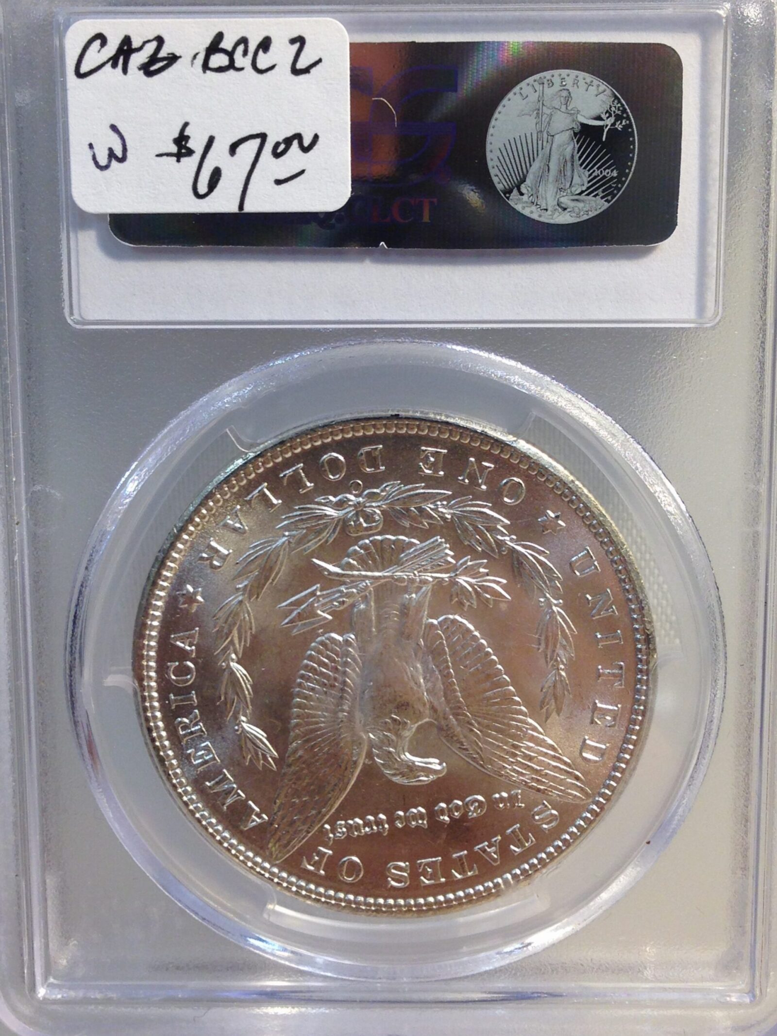 1898-O Morgan Silver Dollar PCGS MS63 - Image 4