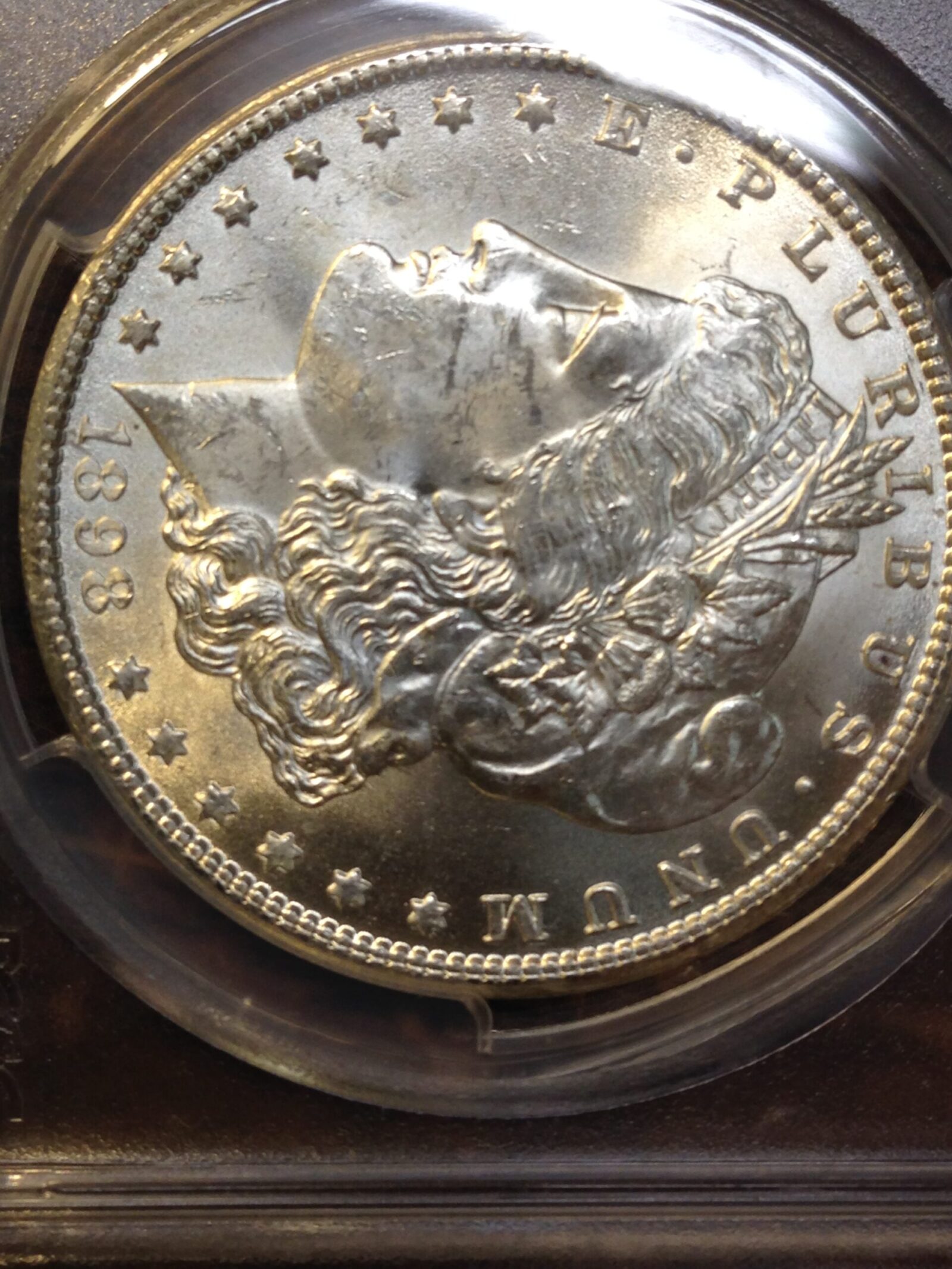 1898-O Morgan Silver Dollar PCGS MS63