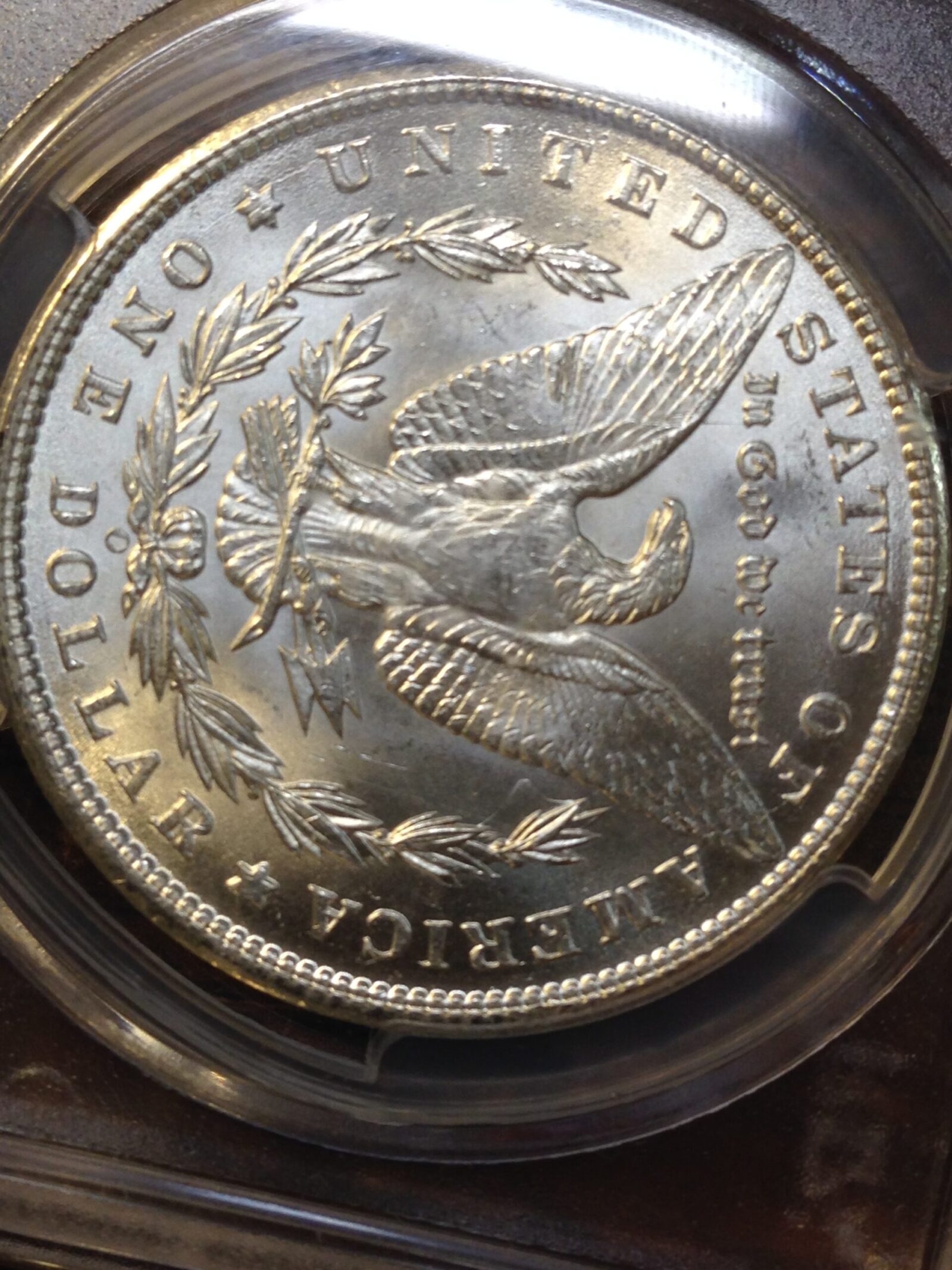 1898-O Morgan Silver Dollar PCGS MS63 - Image 2