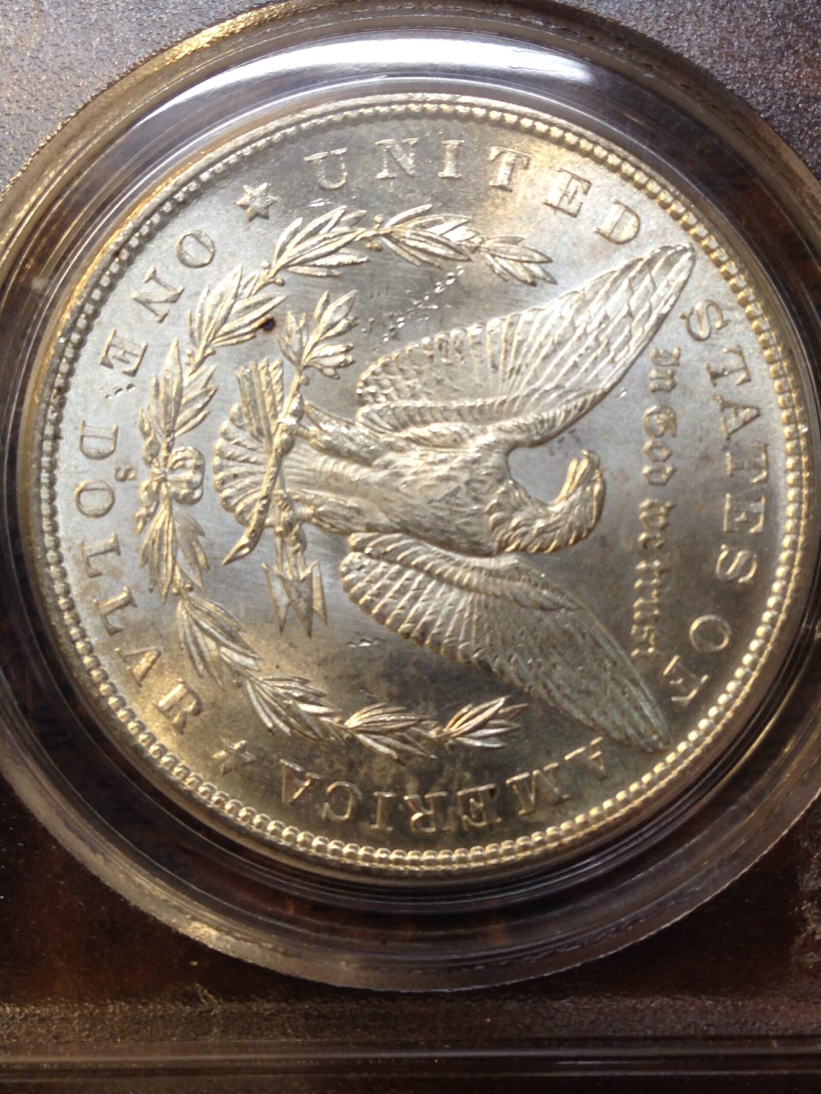 1880-S Morgan Silver Dollar PCGS MS64 - Image 2