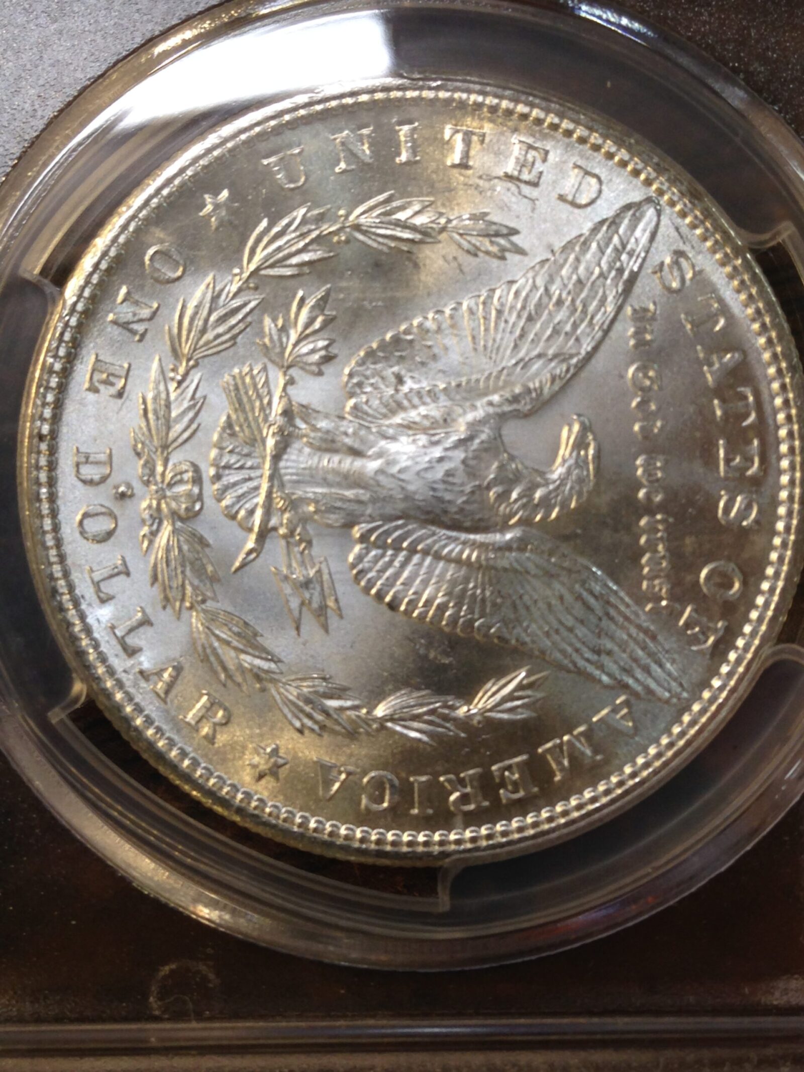 1882-S Morgan Silver Dollar PCGS MS63 - Image 2