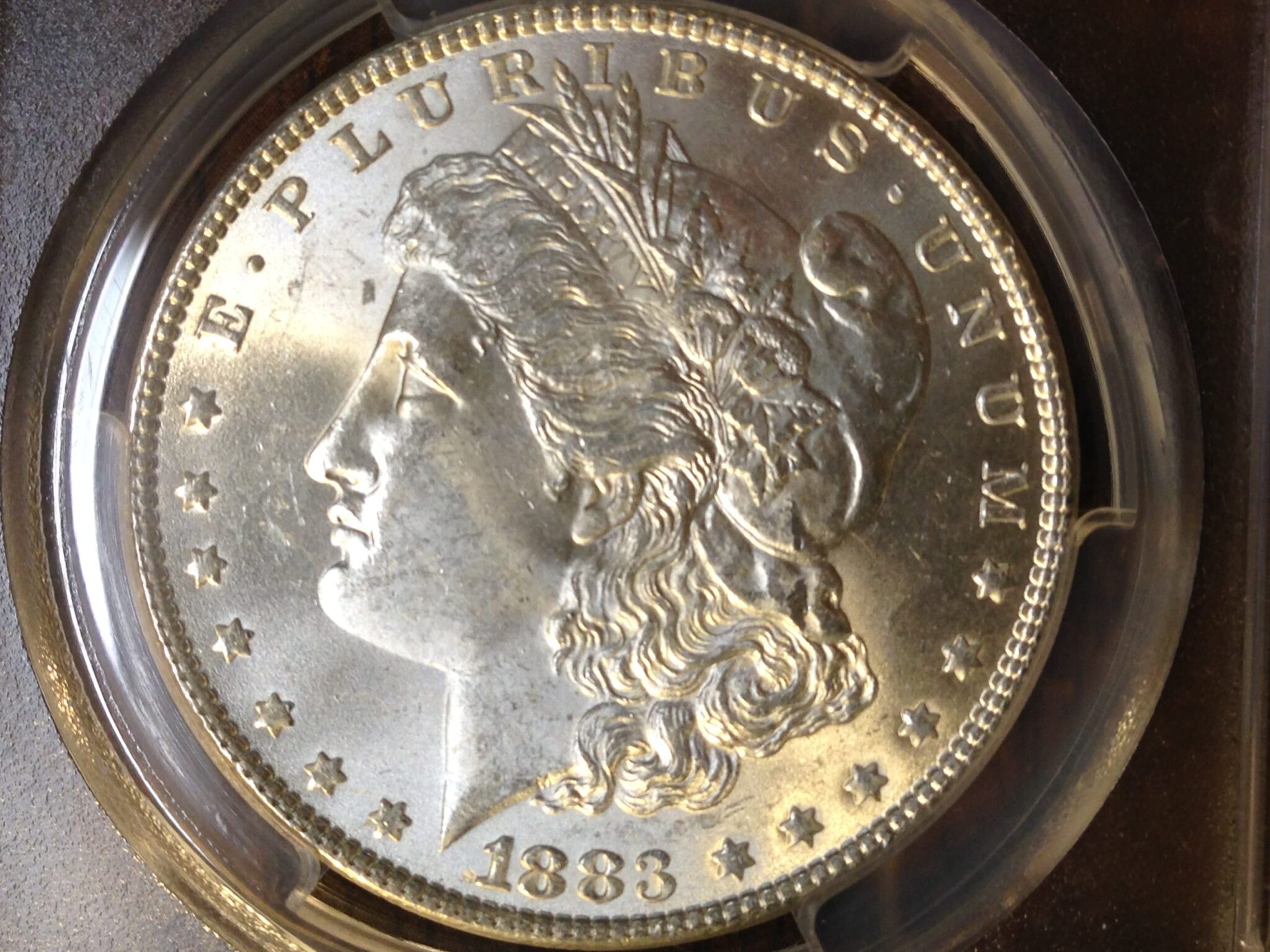 1883 Morgan Silver Dollar PCGS MS63