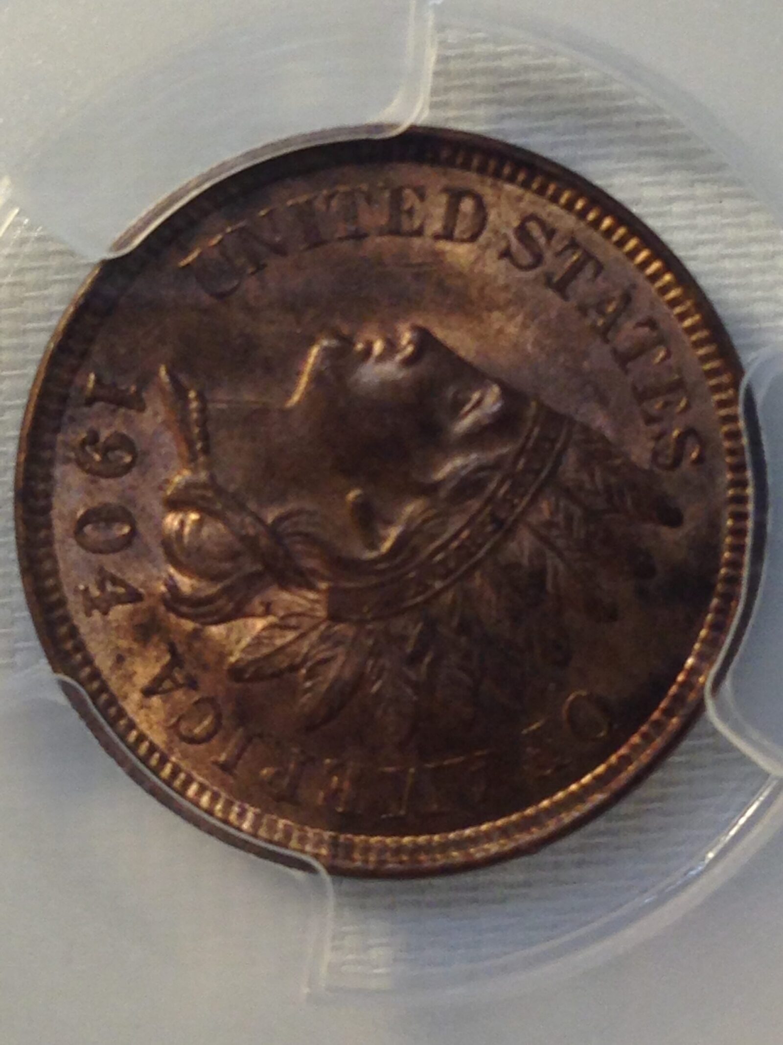 1904 Indian Head Cent PCGS MS63 RB