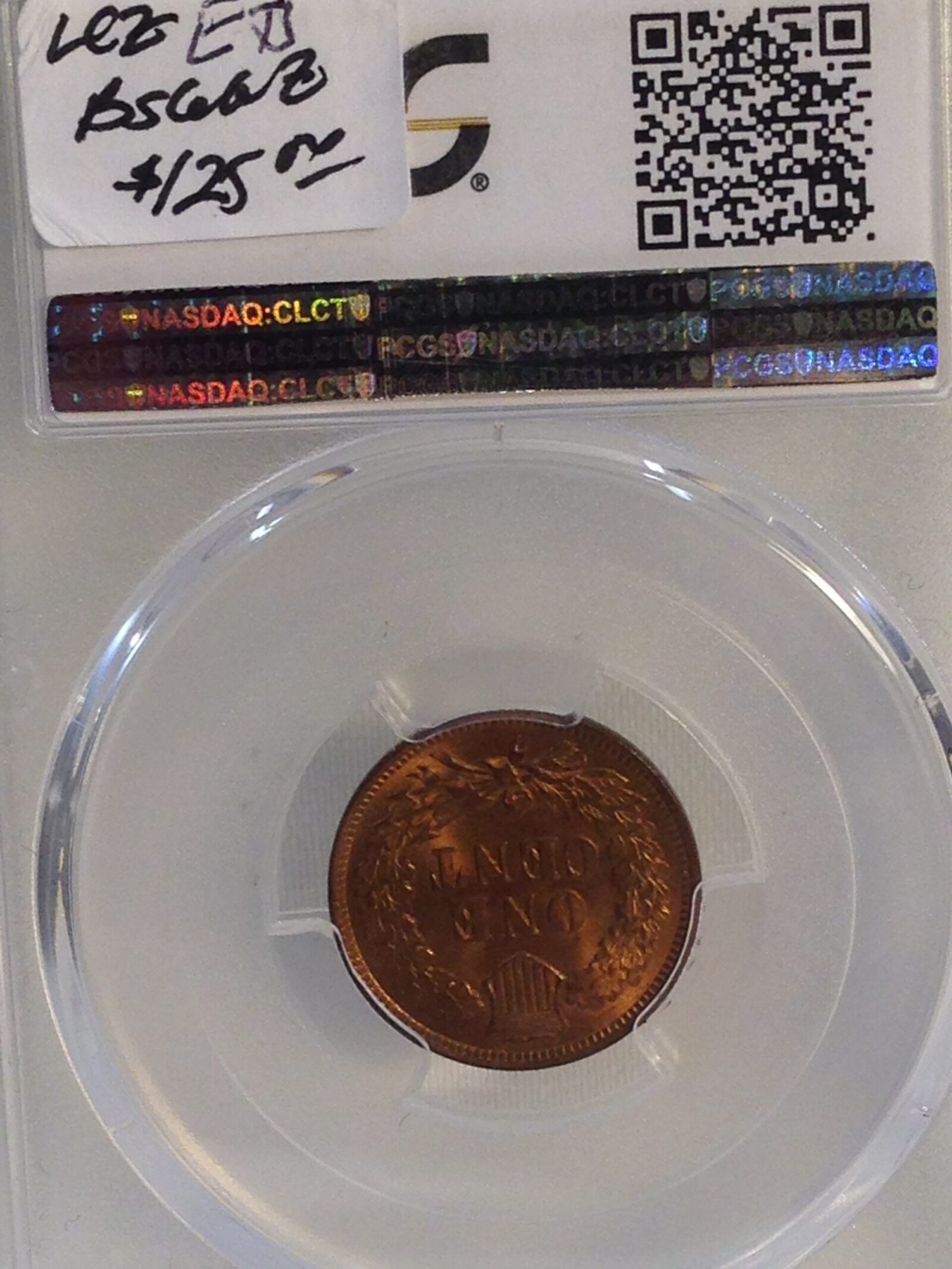 1905 Indian Head Cent PCGS MS64 RB - Image 4