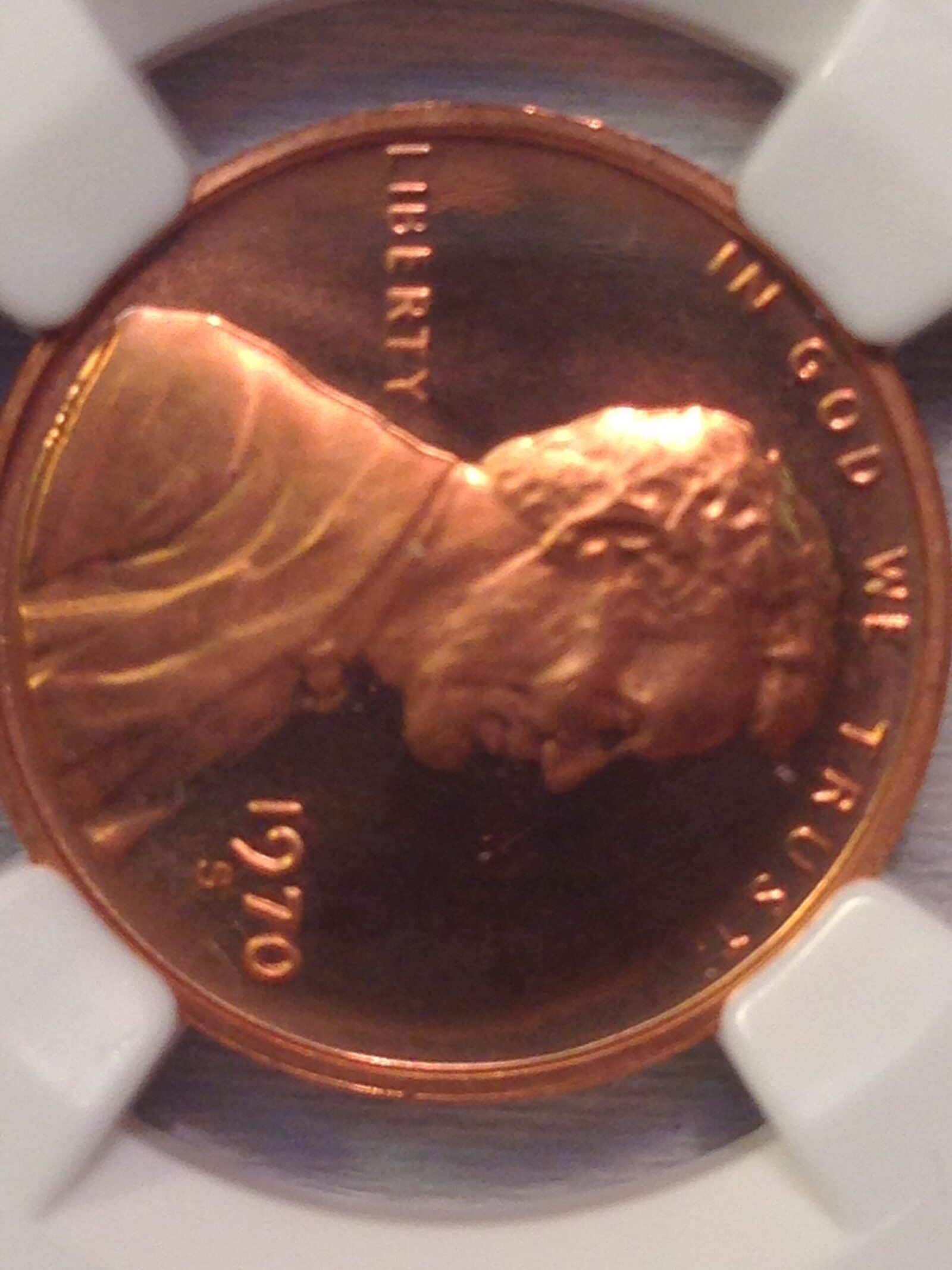 1970-S Lincoln Cent NGC PF67 RD Cameo Small Date