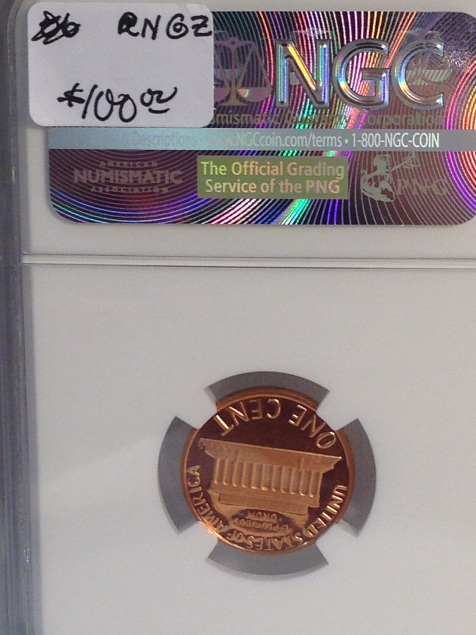 1981-S Ty II Lincoln Cent NGC PF68 RD Ultra Cameo - Image 4