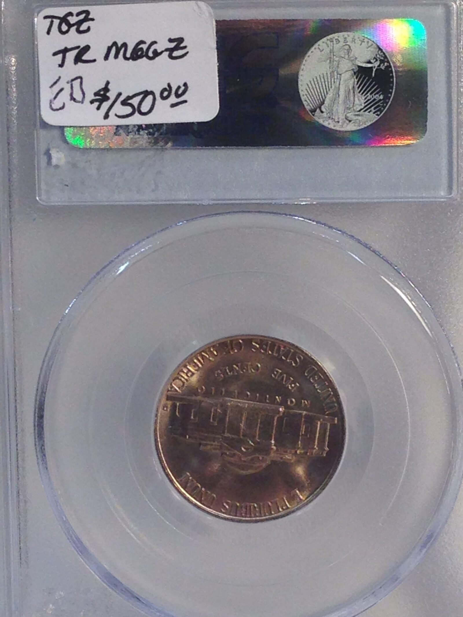 1939-D Rev of 38  Jefferson Nickel PCGS MS66 - Image 4