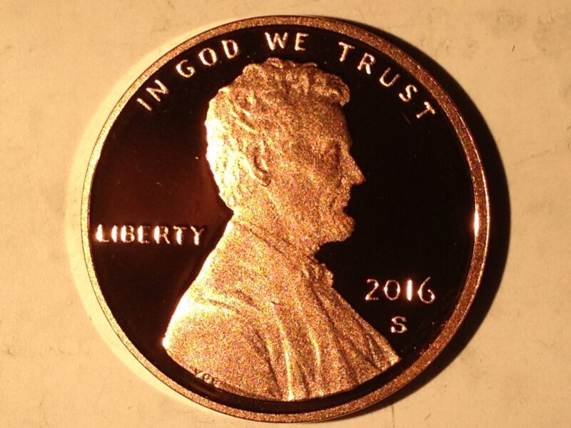2016-S Lincoln Cent Gem Proof