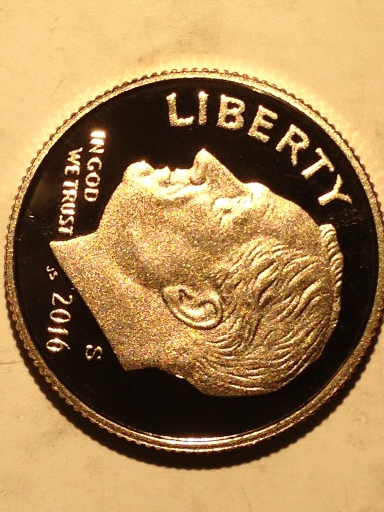 2016-S Roosevelt Dime Gem Proof