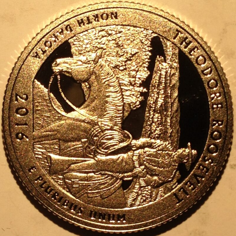 2016-S Theodore Roosevelt National Park Quarter Gem Proof