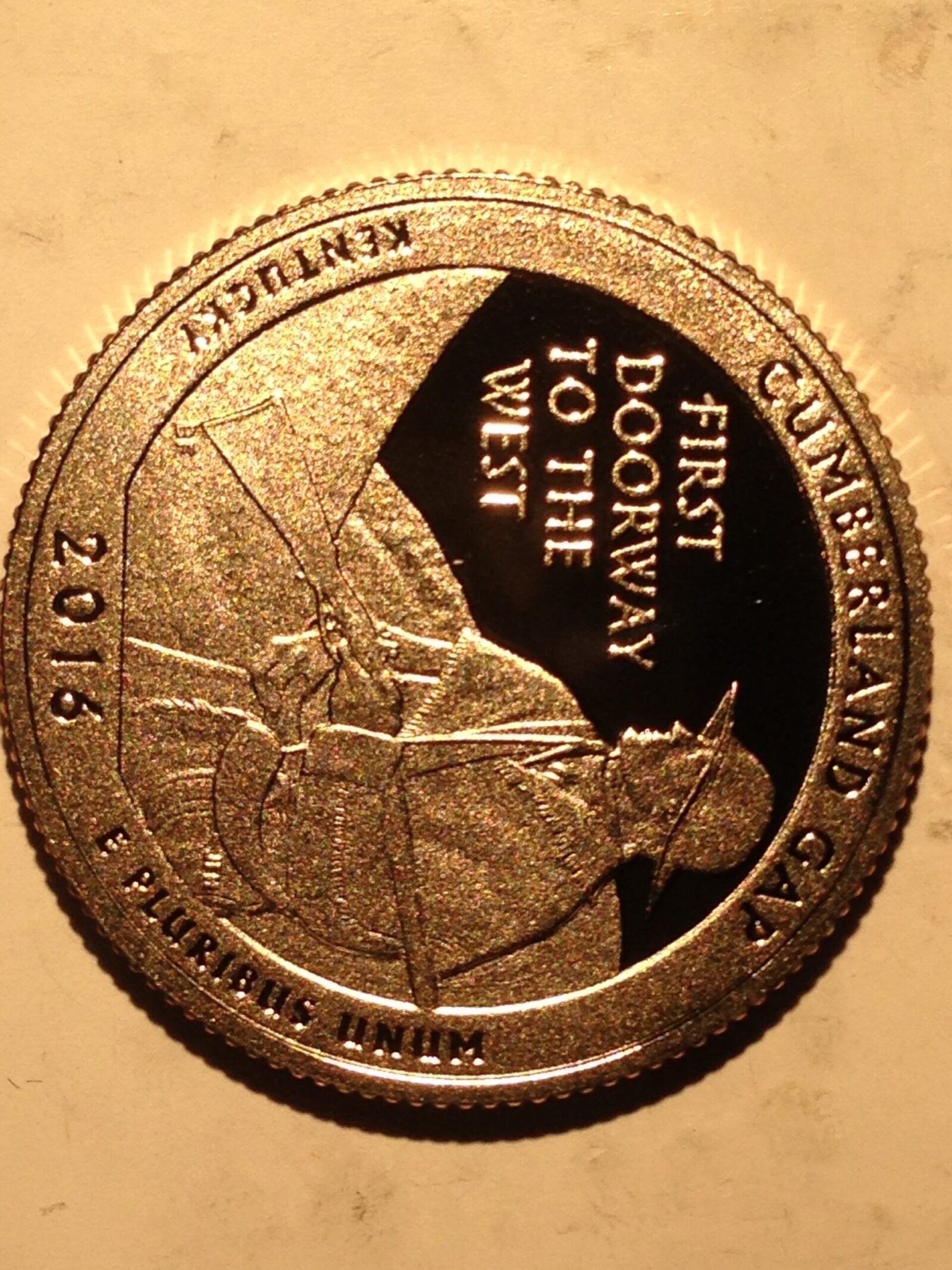 2016-S Cumberland Gap National Park Quarter Gem Proof