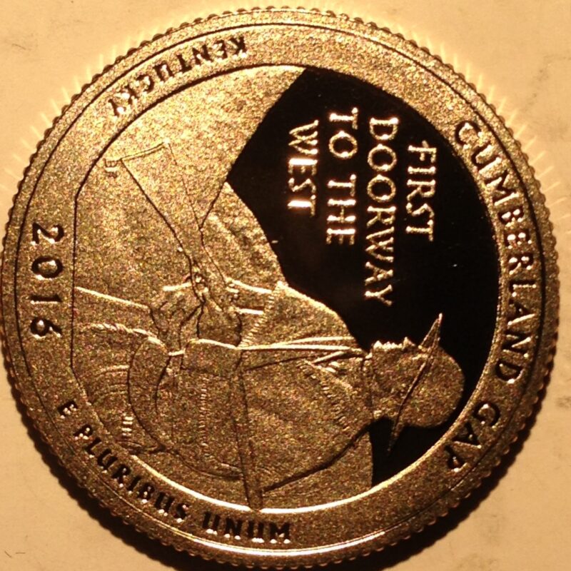 2016-S Cumberland Gap National Park Quarter Gem Proof