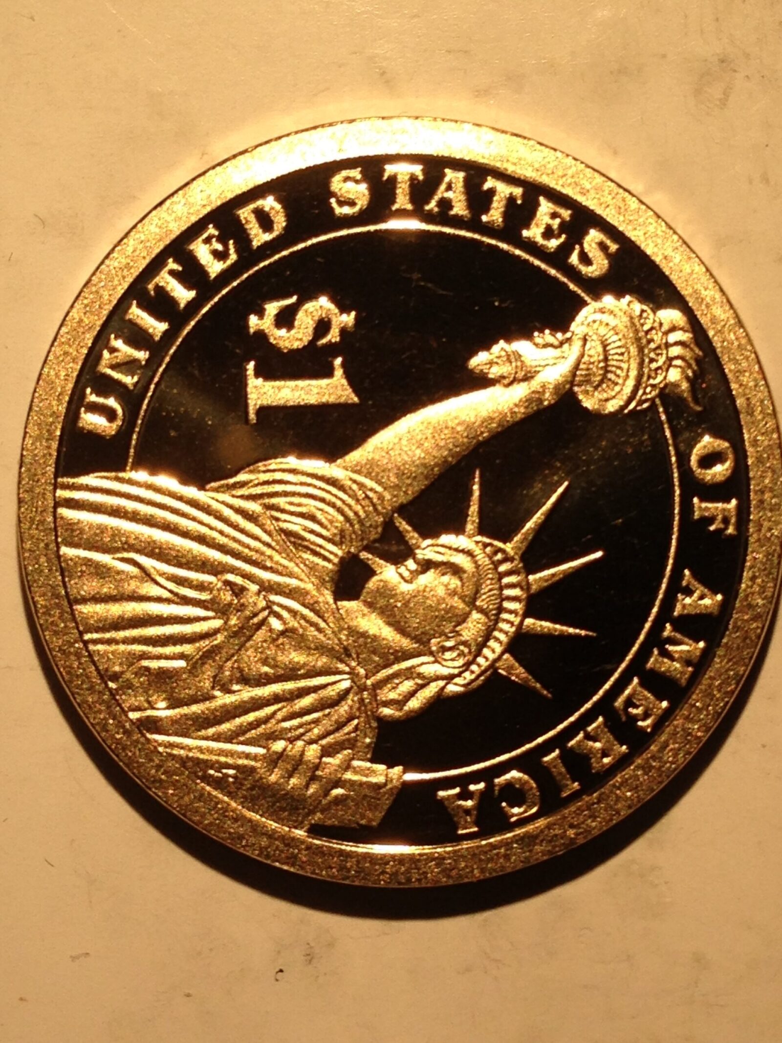 2016-S Nixon Dollar Gem Proof - Image 2