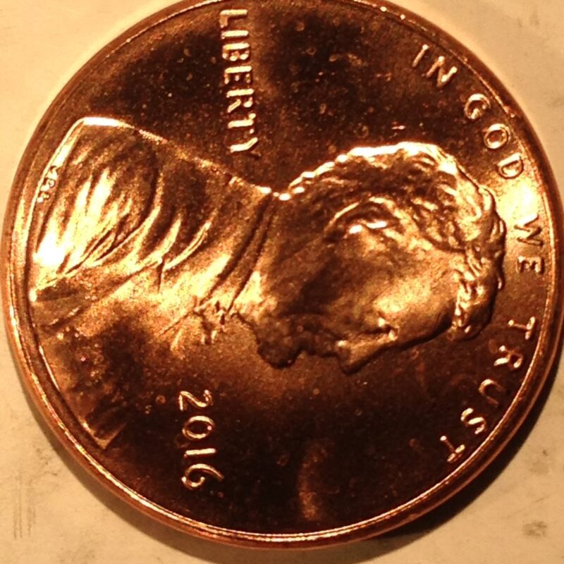 2016 Lincoln Cent  ChBU