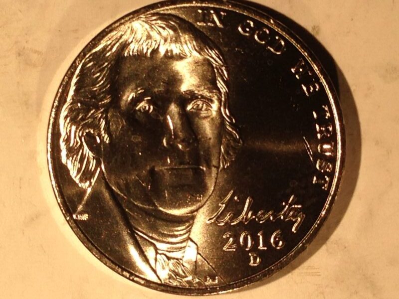 2016-D Jefferson Nickel  Gem BU