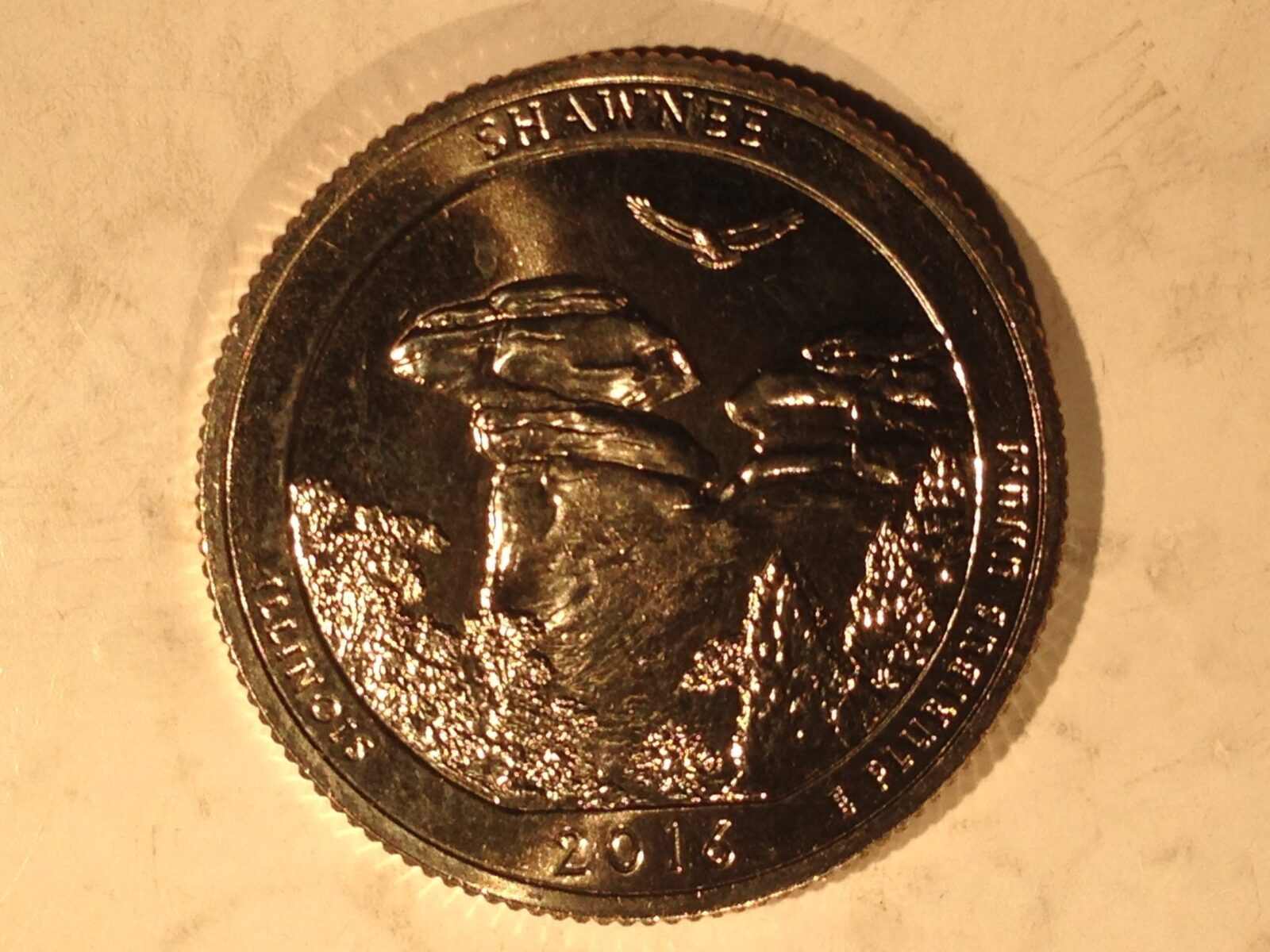 2016-P Shawnee National Park Quarter Ch BU