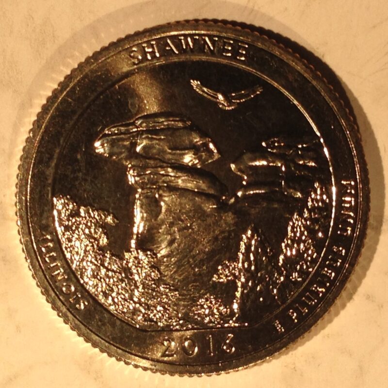 2016-D Shawnee National Park Quarter Ch BU