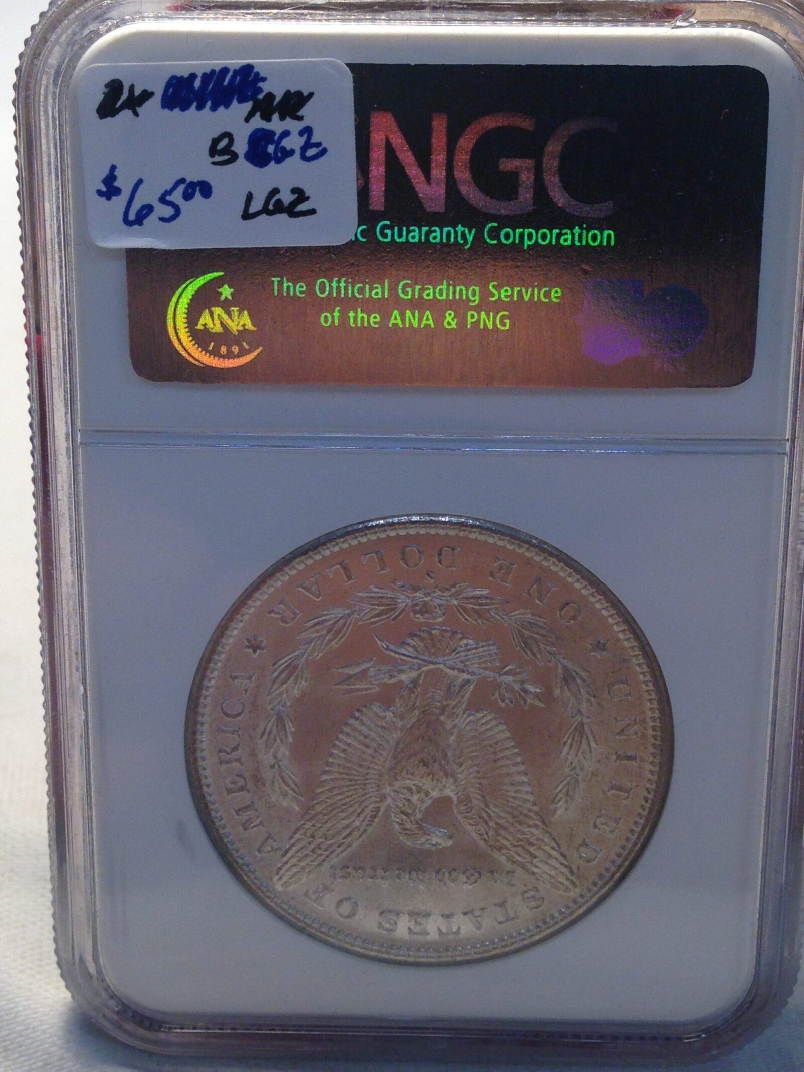 1881-S Morgan Silver Dollar NGC MS 63 - Image 4