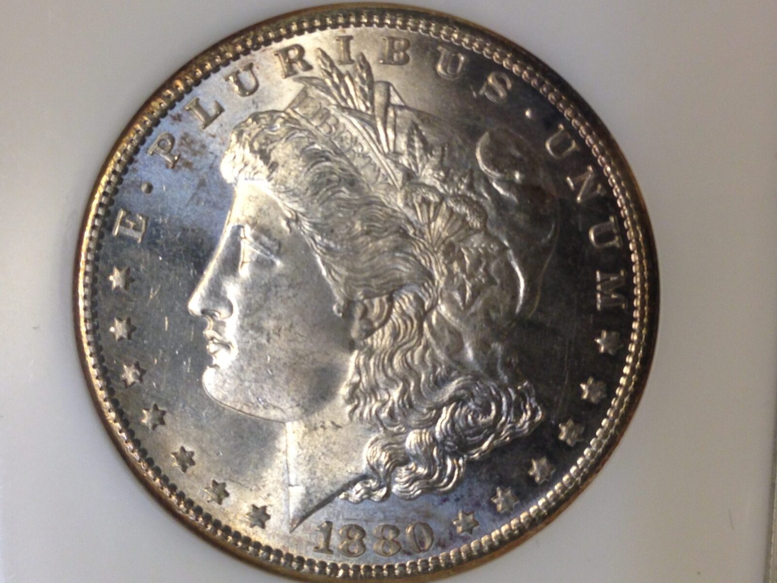 1880-S Morgan Silver Dollar NGC MS 62