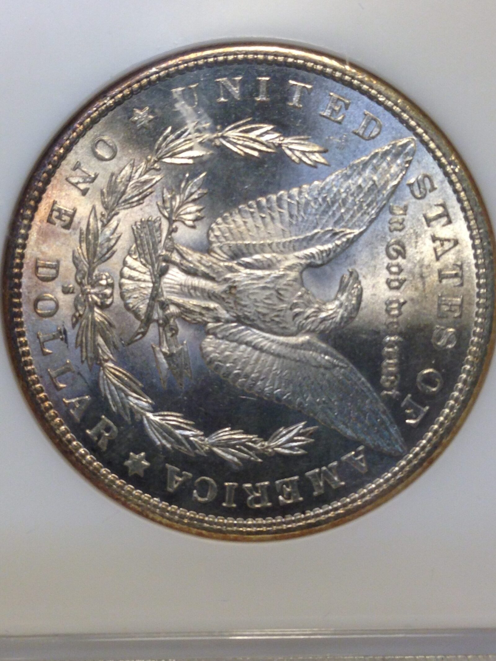 1880-S Morgan Silver Dollar NGC MS 62 - Image 2