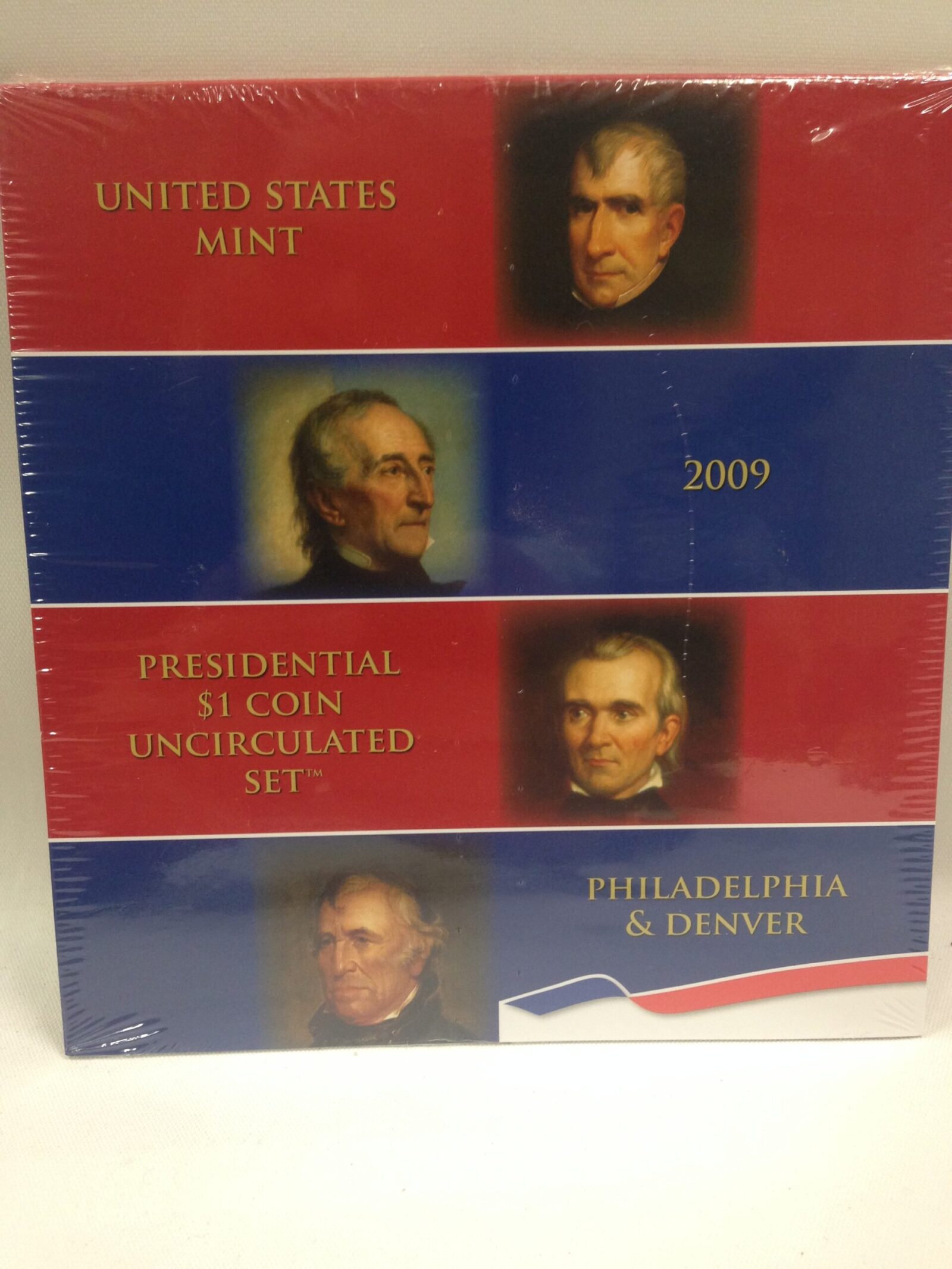 2009 Presidential Dollar Uncirculated Set