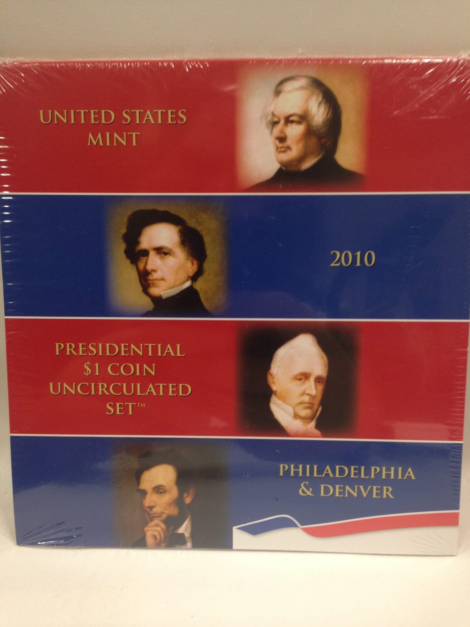 2010 Presidential Dollar Uncirculated Set