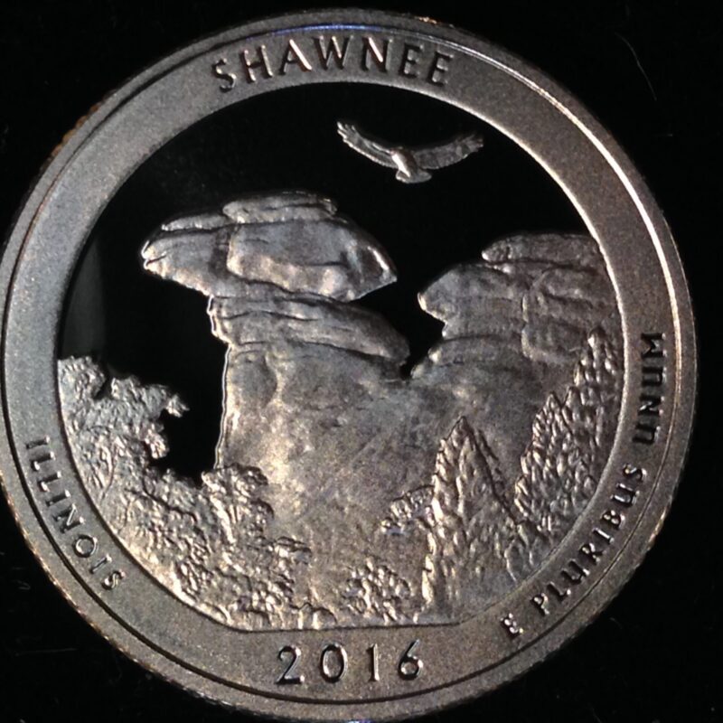 2016-S Shawnee National Park Quarter Gem Silver Proof