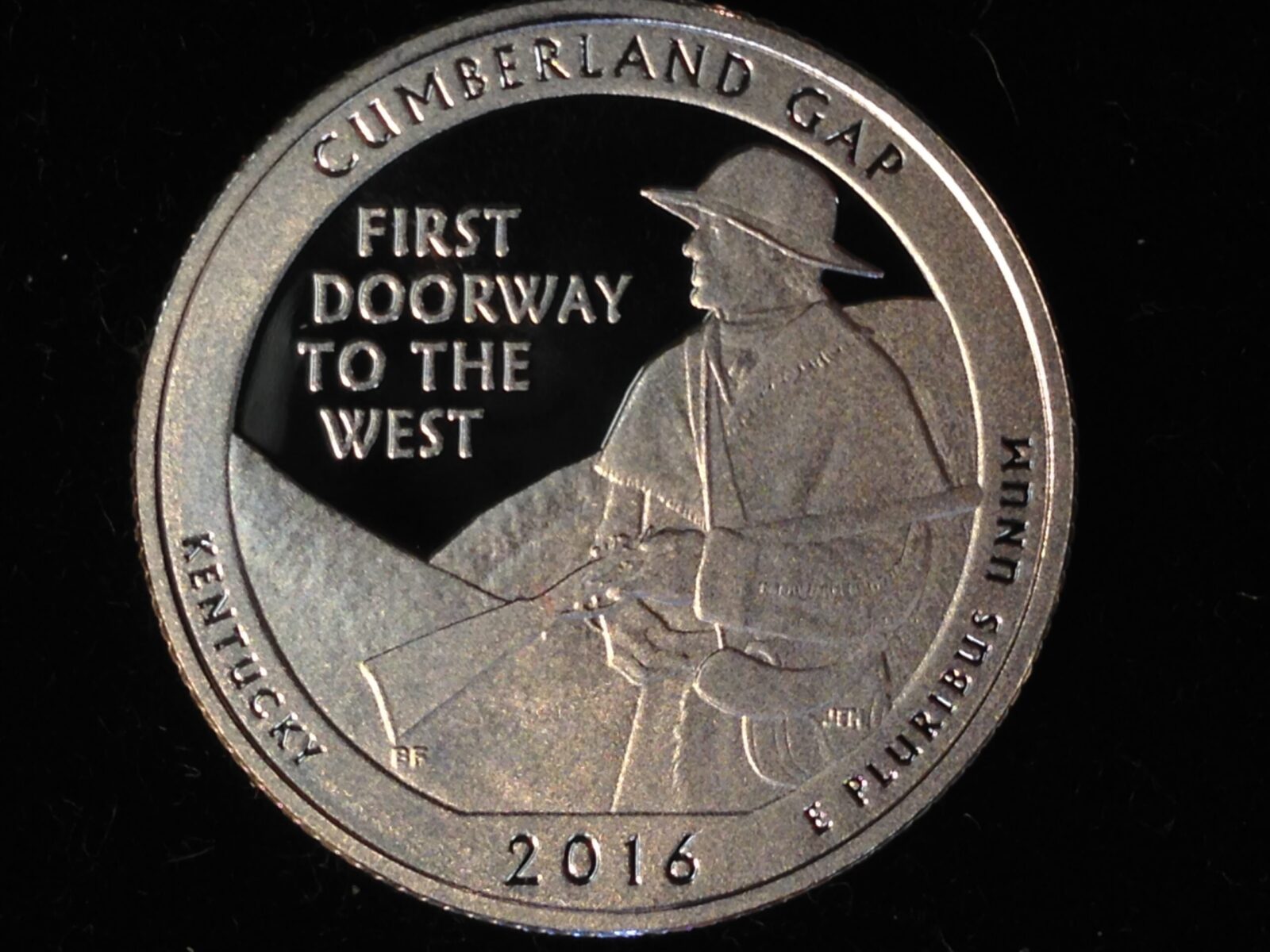 2016-S Cumberland Gap National Park Quarter Gem Silver Proof