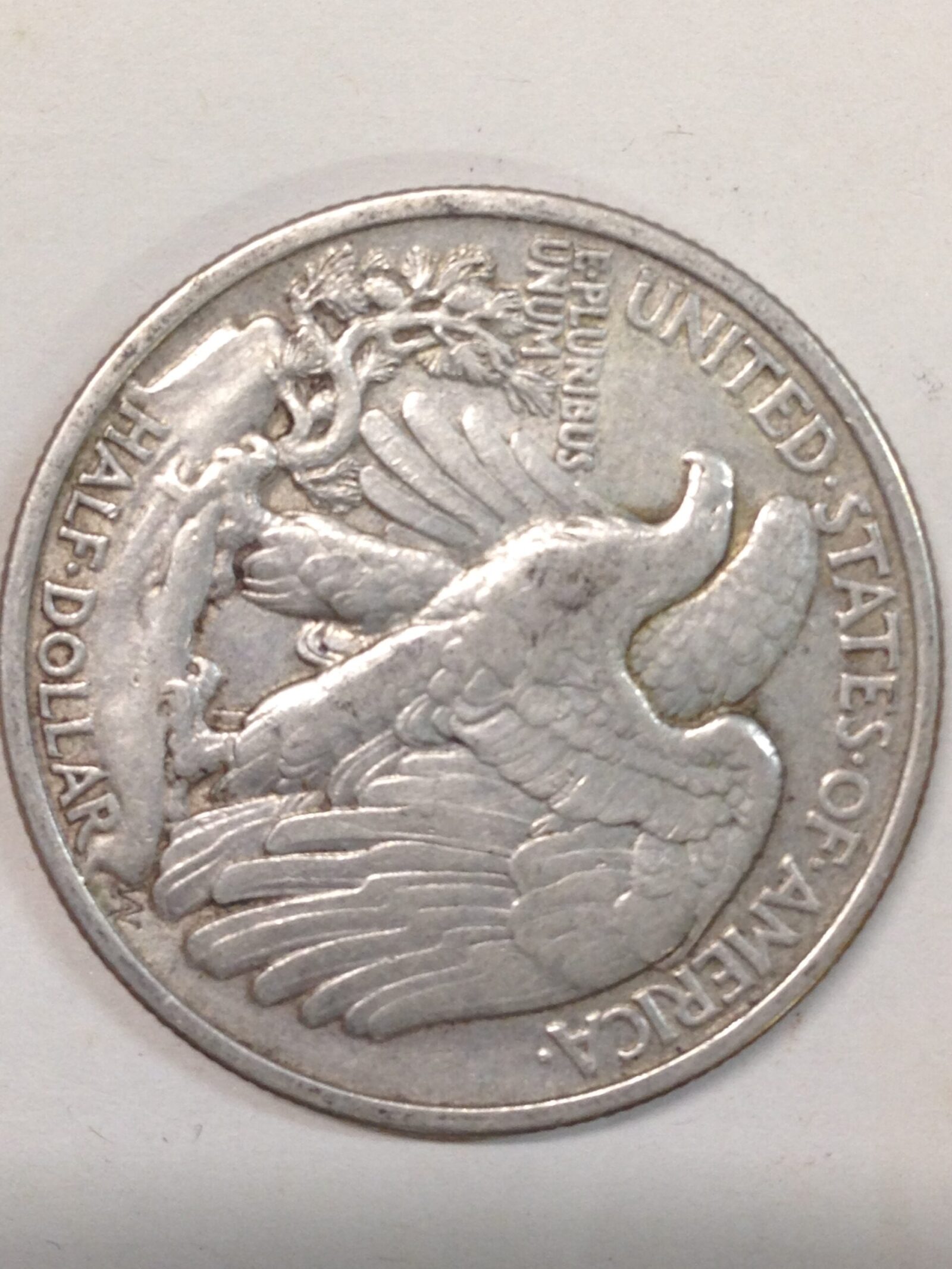 1936 Walking Liberty Half Dollar AU - Image 2