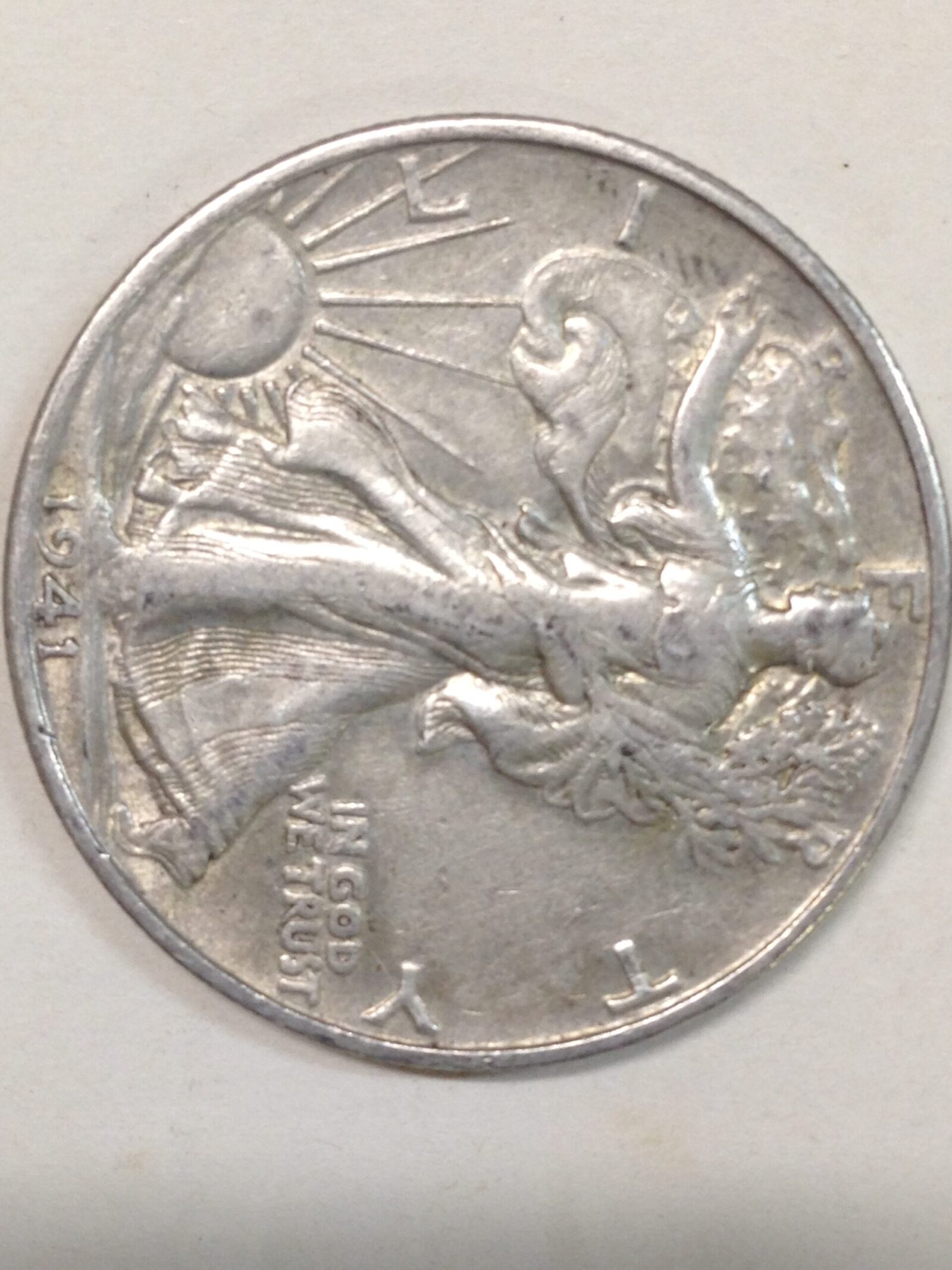 1941 Walking Liberty Half Dollar VF